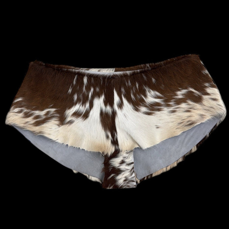 Cowhide Micro Shorts